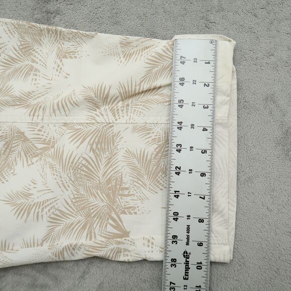 Riders By Lee Capri Pants Women's 18M Floral Mid-Rise Cargo Skimmer 17" Inseam - Picture 4 of 15